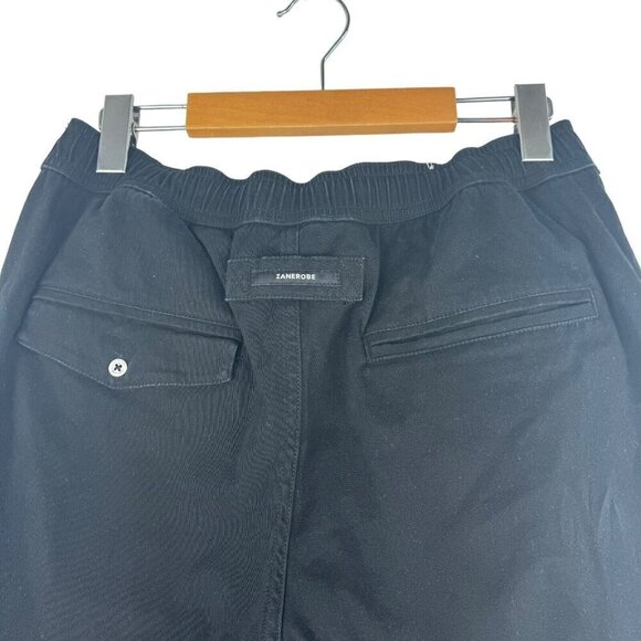 Zanerobe Men's Sureshot Chino Cargo Pant Jogger Black Drawstring US 32 - Picture 7 of 11
